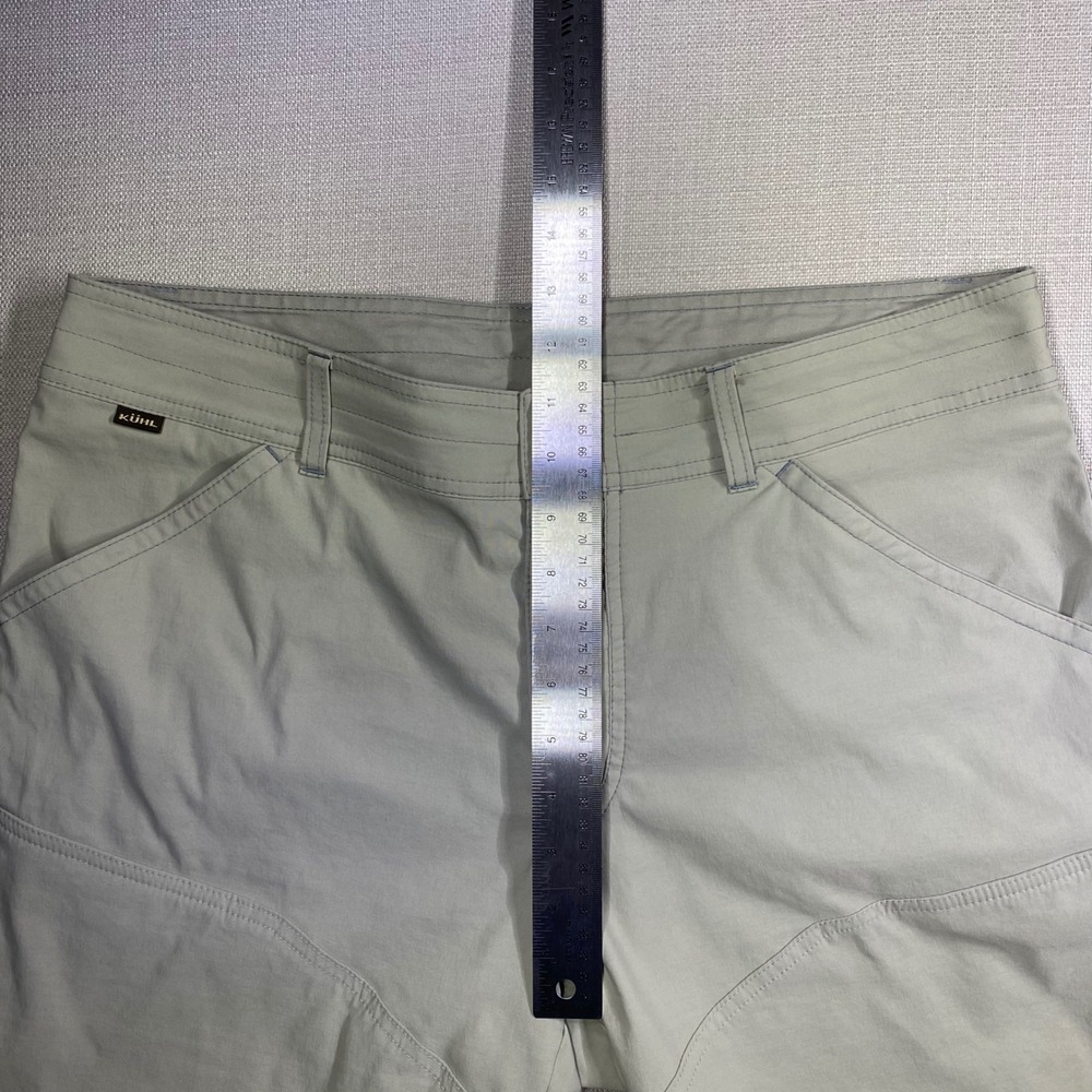 Kuhl Mens Renegade Shorts Khaki Dark Tan Cargo Size 35 - Picture 4 of 10